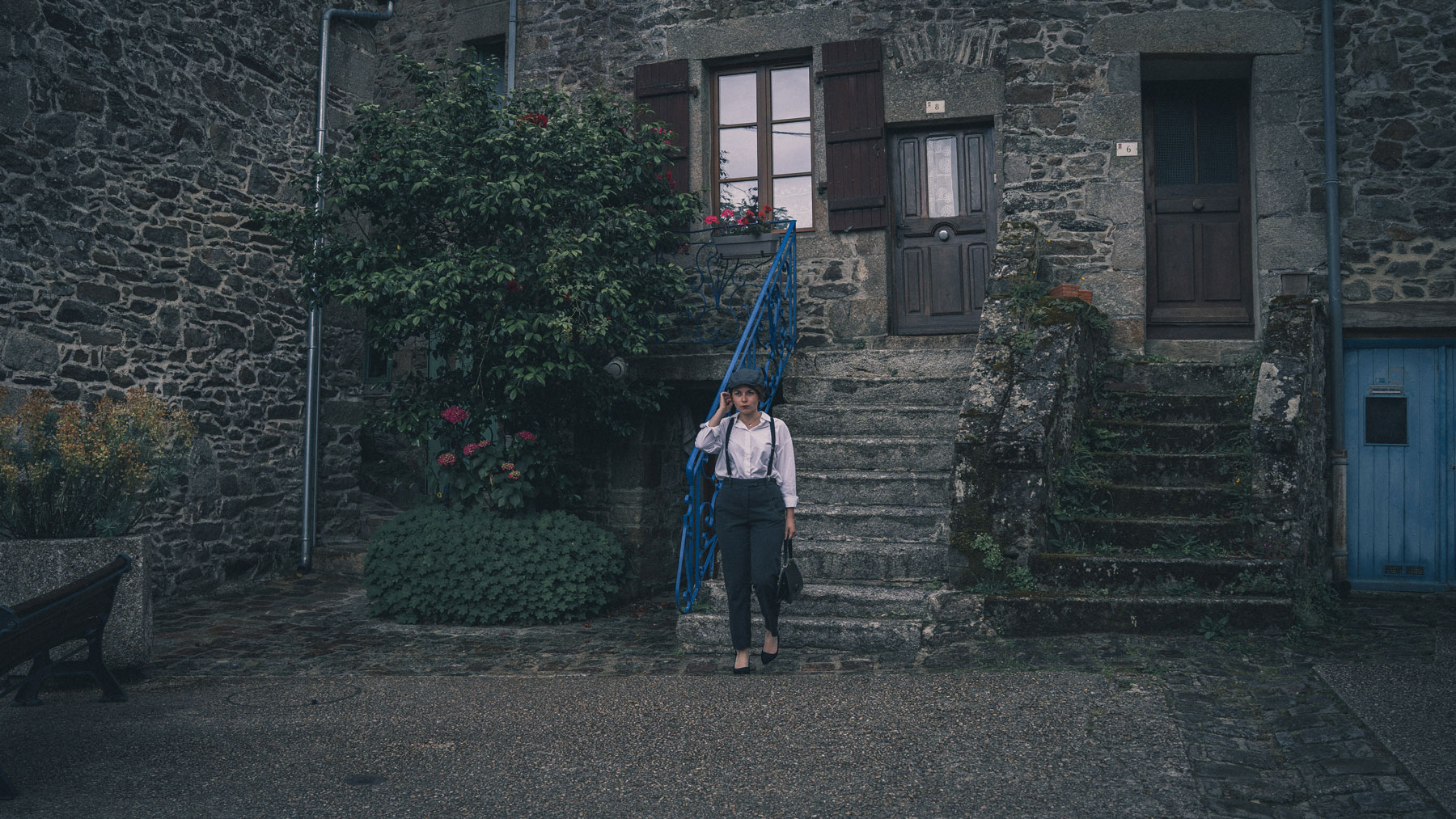 Lumière naturelle lors d'une séance photo à Dinan