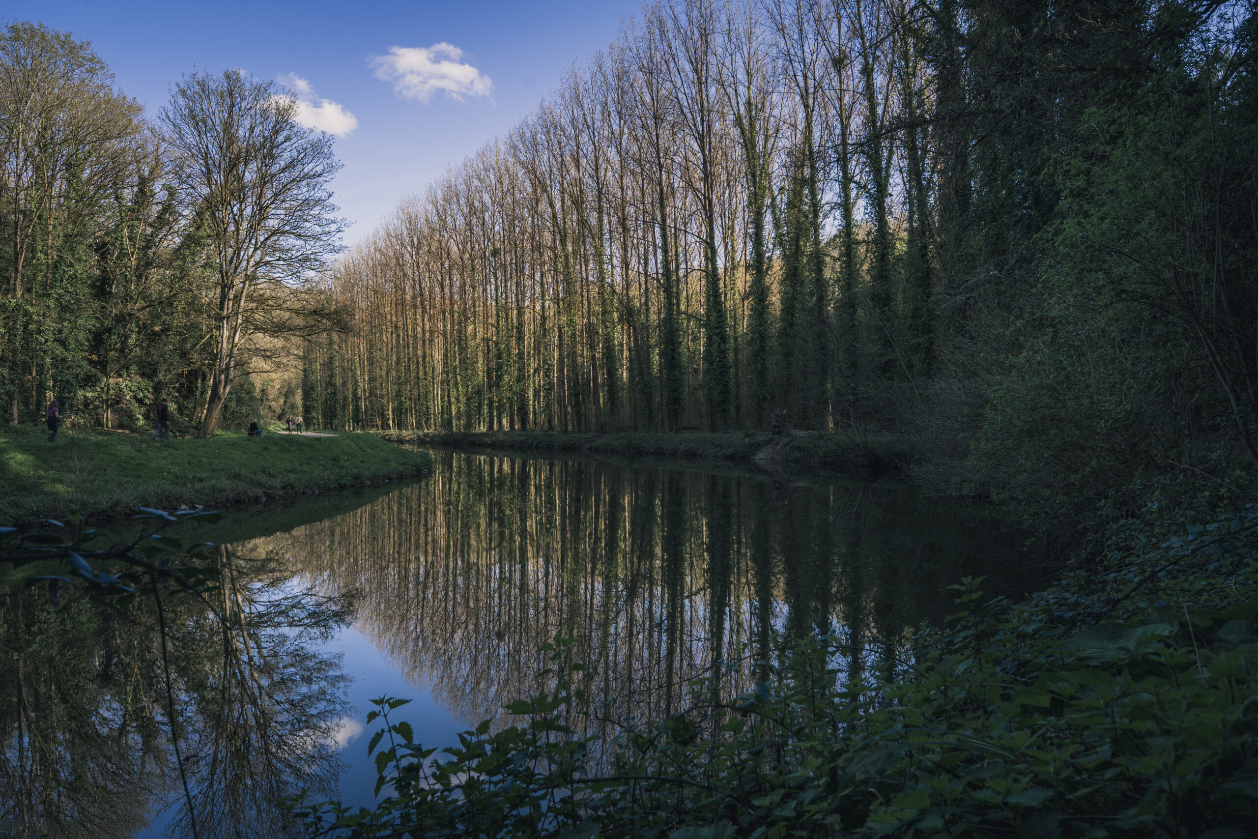 Séance photo au bord de la Rance entre Léhon et Dinan
