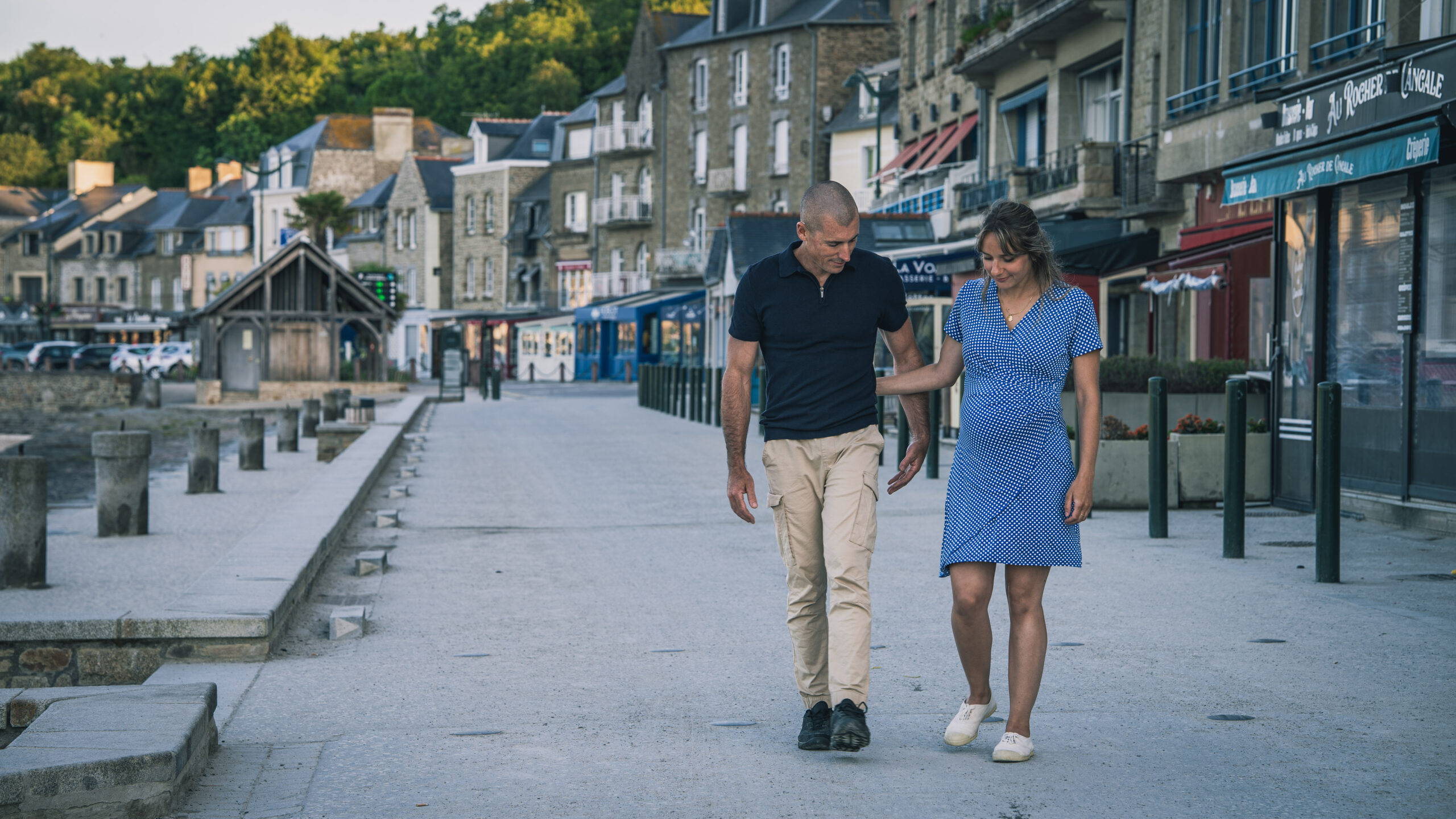 Séance photo dans les ruelles de Cancale