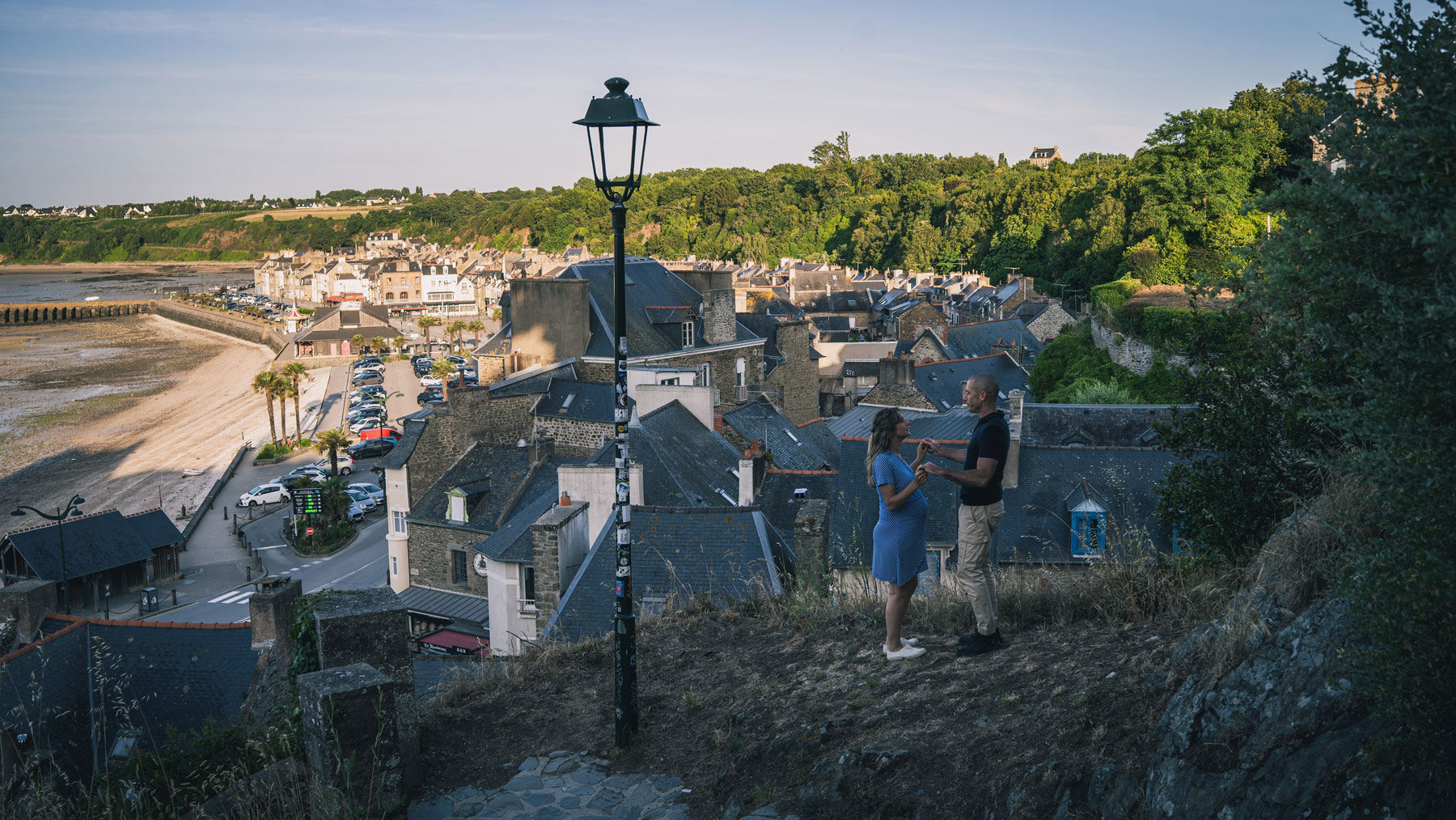 Séance photo sur la côte de Cancale en Bretagne