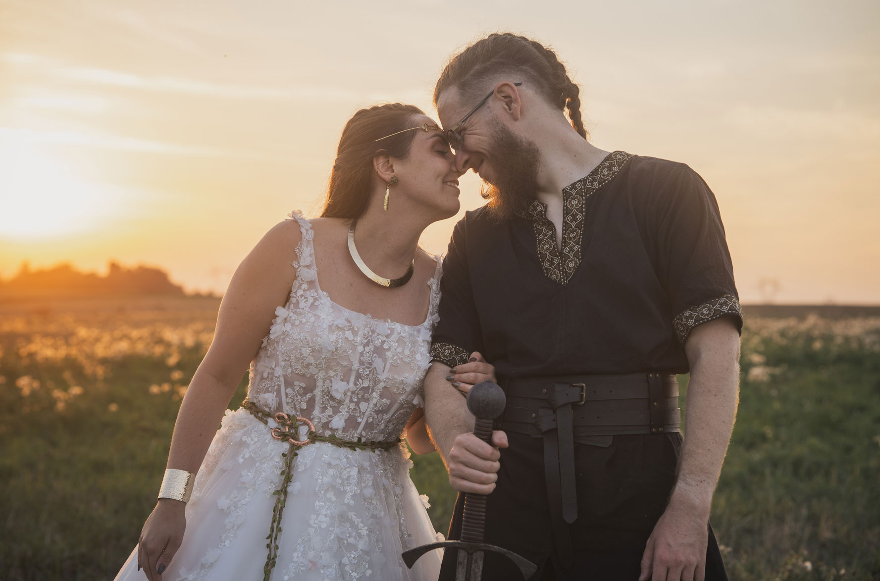 Photographie de mariage - portrait des mariés
